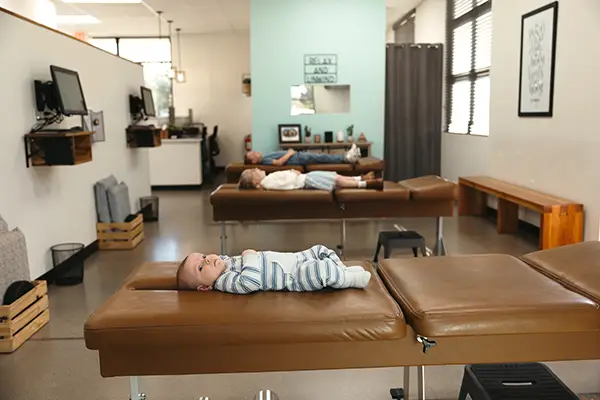 Chiropractic Chandler AZ Kids On Adjustment Tables